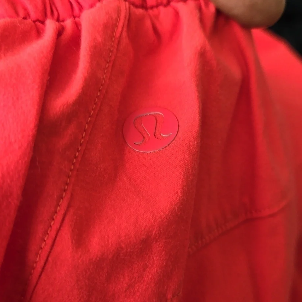 Lululemon Your True Trouser High Rise Crop Pant‎ Carnation Red
